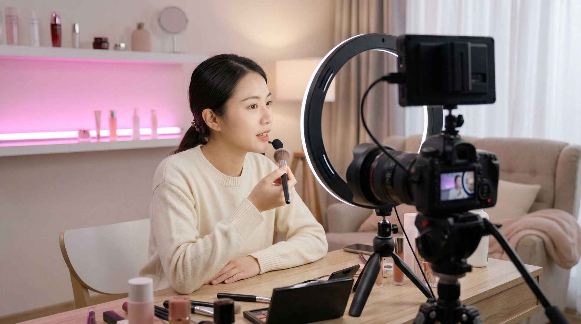 抓龙茎美妆教程视频